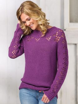 The Stamford Pullover Crochet Pattern