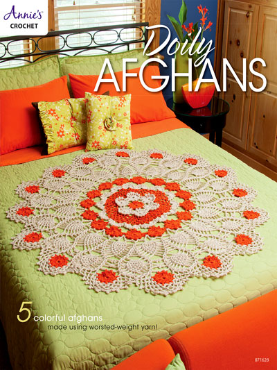 Doily Afghans Crochet Pattern Book