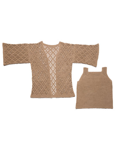 Windway Cardigan & Top Crochet Pattern