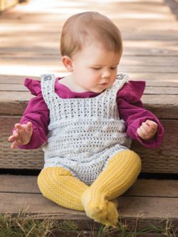 ANNIE'S SIGNATURE DESIGNS: Lil' Rascal Romper Crochet Pattern