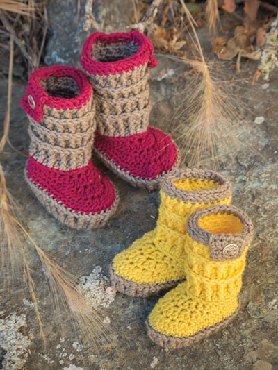 Tiny Trotter Footwear Crochet Pattern