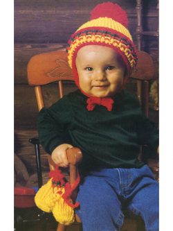 Baby Cap & Mittens Crochet Pattern