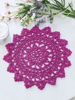 Berry Delight Doily Crochet Pattern