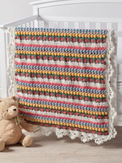 Candy-Gram Baby Blanket Crochet Pattern