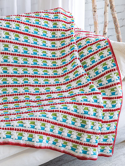 A Very Crochet Christmas - afghan