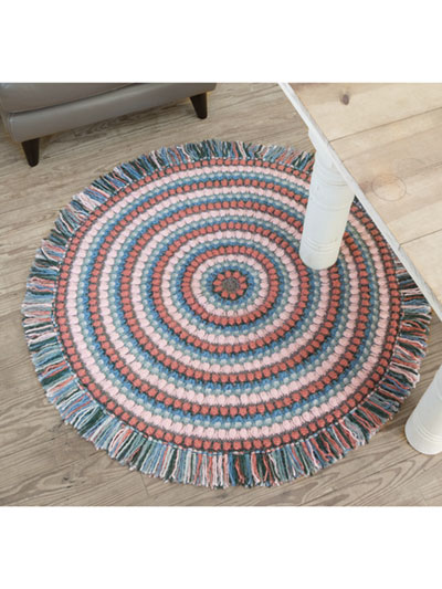 Hygee Bobble Rug Crochet Pattern
