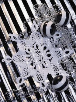 Christmas Snowflake Crochet Doily Kit