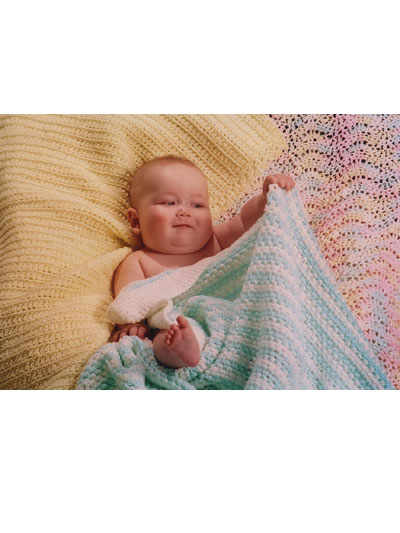 Easy Crocheted Baby Blanket Pattern
