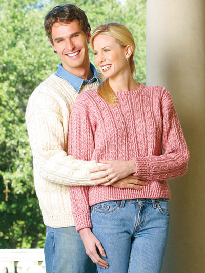 His & Hers Sweaters Crochet Pattern