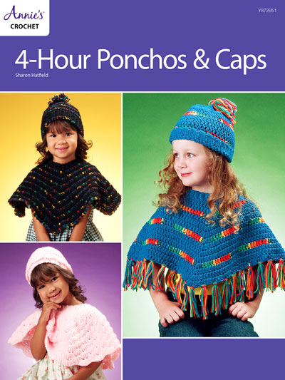 Childs Crochet Poncho Pattern Cover