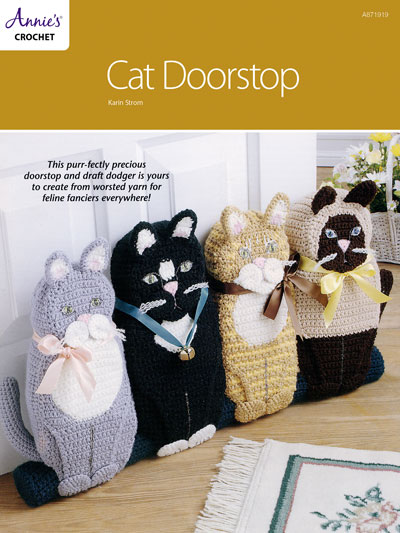 Cat Doorstop Crochet Pattern