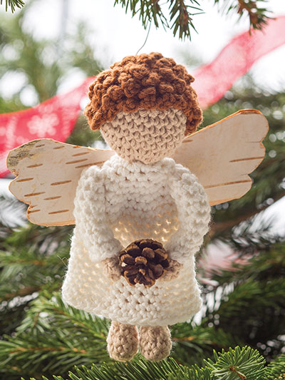 tree angel christmas crochet patterns