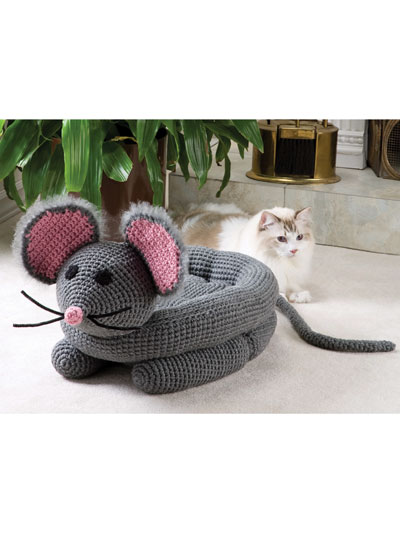 Snuggly Mouse Bed Crochet Pattern