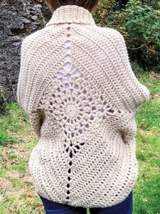 Dream Catcher Cardi Crochet Pattern
